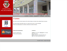 Tablet Screenshot of notario-saojoaodamadeira.com